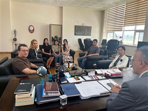 Mühendislik Fakültemizde Uluslararası İş Birliği: Özbekistan Urgench Devlet Üniversitesi Heyetini Ağırladık 