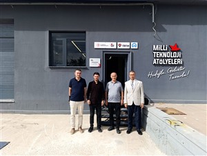 Mühendislik Fakültemizden Milli Teknoloji Atölyesine Ziyaret