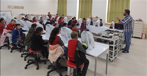 Fakültemiz Jeoloji Mühendisliği Bölümünden Minik Öğrencilere Uygulamalı Bilim ve Afet Eğitimi
