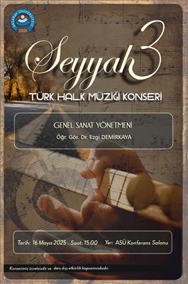 Seyyah-3 Türk Halk Müziği Konseri